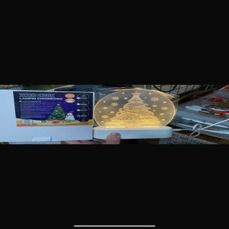 Świąteczna Lampka LED 3D Choinka