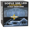 Lampki Świąteczne Sopel 300 LED - Zewnętrzne