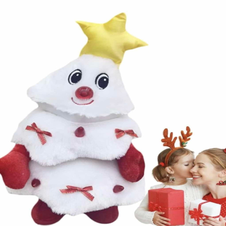 Pluszowa Choinka Świąteczna - Uśmiechnięta Gwiazdka