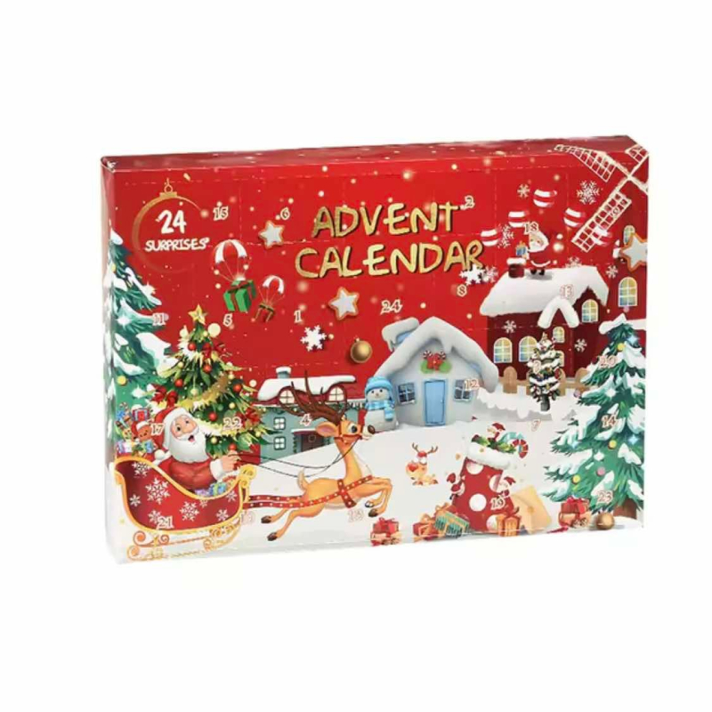 Świąteczny Kalendarz Adwentowy 24 Niespodzianki