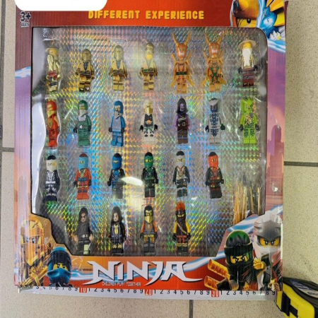 Zestaw Figurek Ninja - 24 Postacie