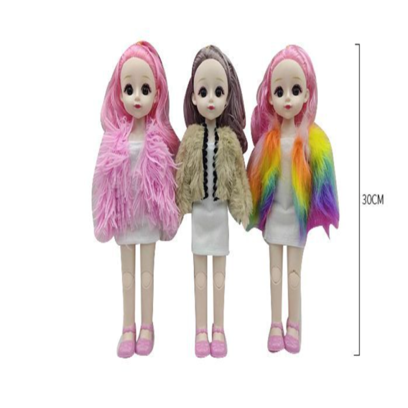 Zestaw 3 Lalki Modowe