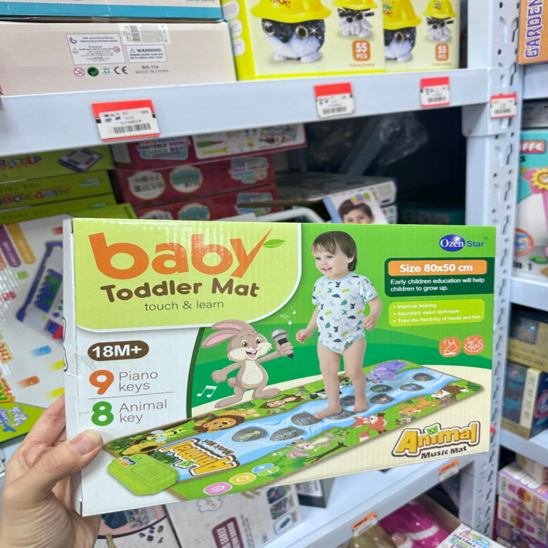 Baby Toddler Mat – Animal Music Mat