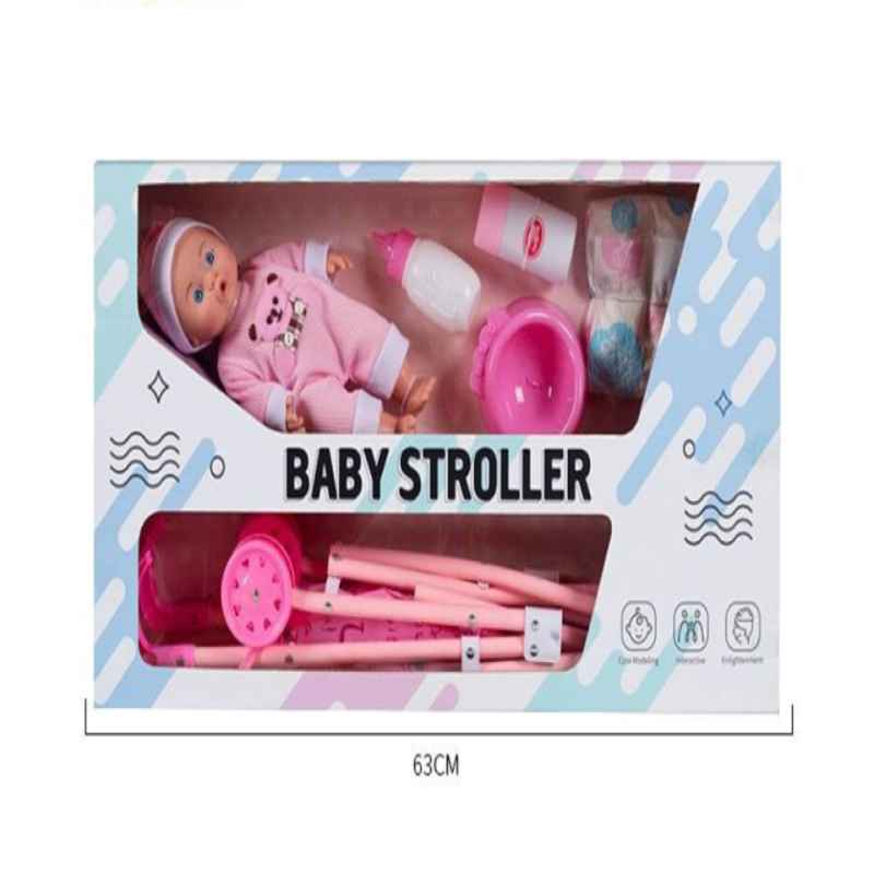 Lalka z Wózkiem "Baby Stroller"