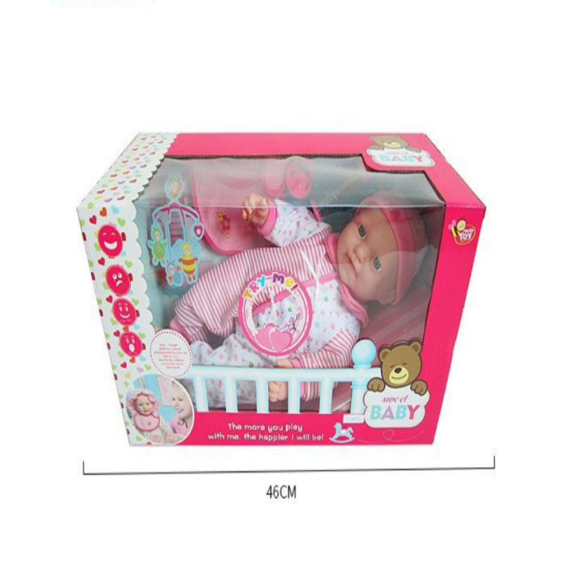 Lalka "Sweet Baby" z Łóżeczkiem i Akcesoriami