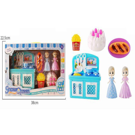 Zestaw Kuchenny dla Dzieci "Snow Queen Kitchen Set"