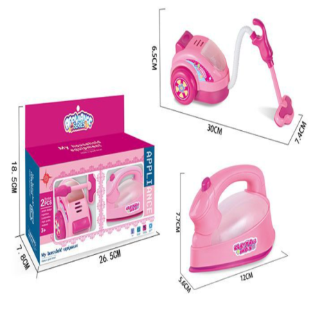 Zestaw dla Dzieci "Appliance Series" – Odkurzacz i Żelazko