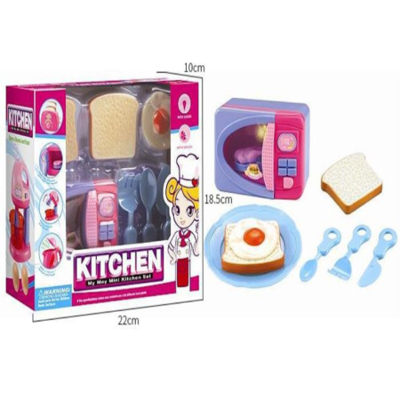 Zestaw Kuchenny dla Dzieci "My Moy Mini Kitchen Set – Mikrofalówka"
