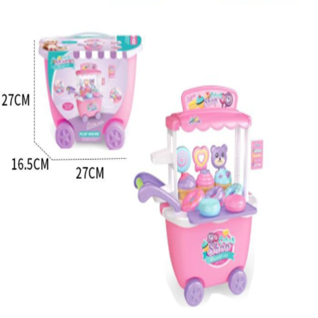 Wózek ze słodyczami