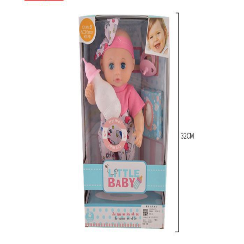 Lalka Little Baby z Butelką