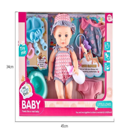 Lalka My Lucky Doll Baby z Akcesoriami