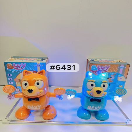 Elektryczny Bluey z muzyka i taniec