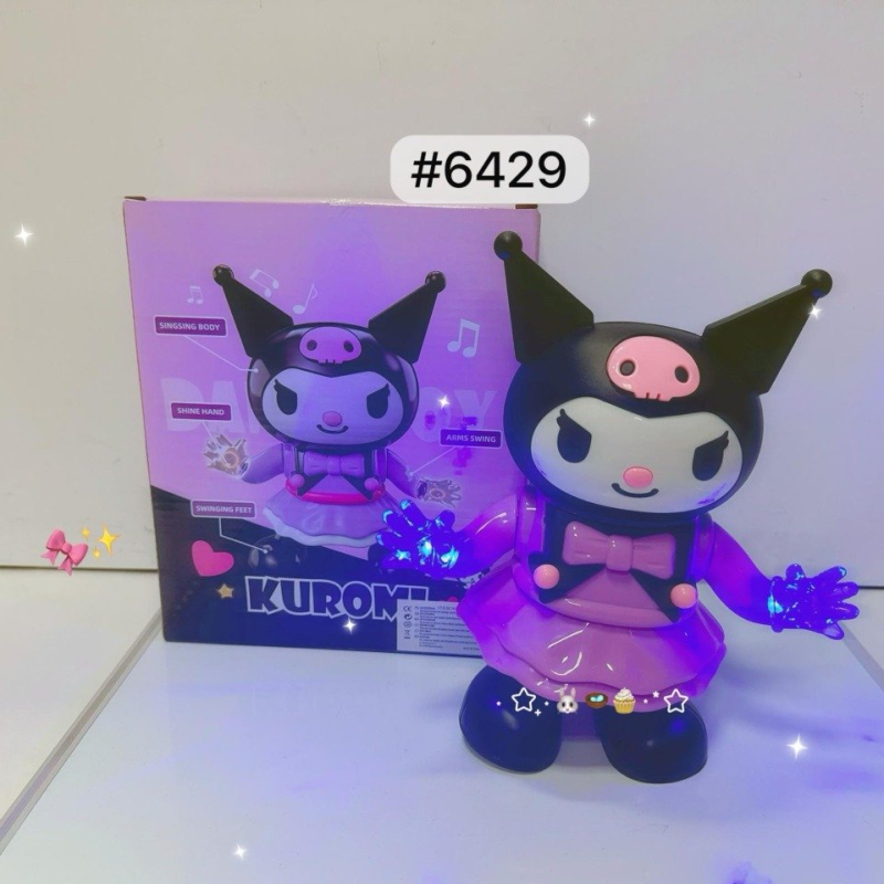 Elektryczny Kuromi z muzyka i taniec