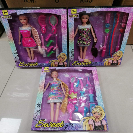 Lalka Sweet z Akcesoriami do Stylizacji