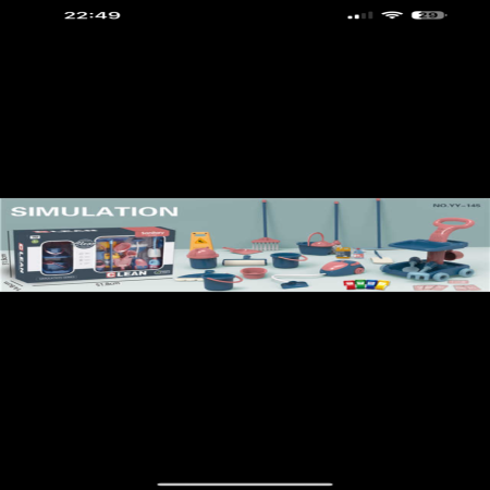 Zestaw do Zabawy w Sprzątanie