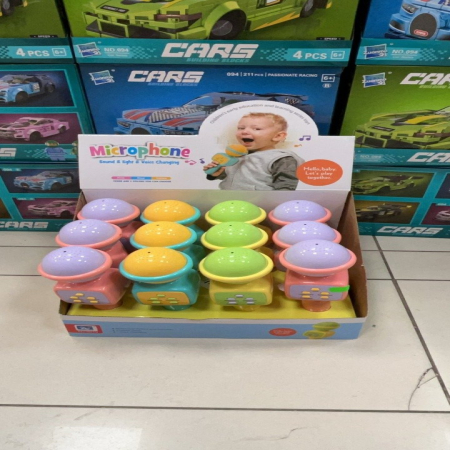 Mikrofon Zabawka z Funkcją Zmiany Głosu