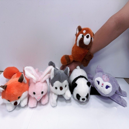 Zestaw Maskotek Pluszowych  Urocze Zwierzątka