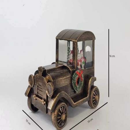 Świąteczna Pozytywka w Kształcie Zabytkowego Auta  Magia Bożego Narodzenia w Twoim Domu