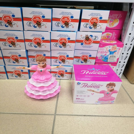 Rotating Princess  Tańcząca Księżniczka z Efektem Świetlnym i Muzyką