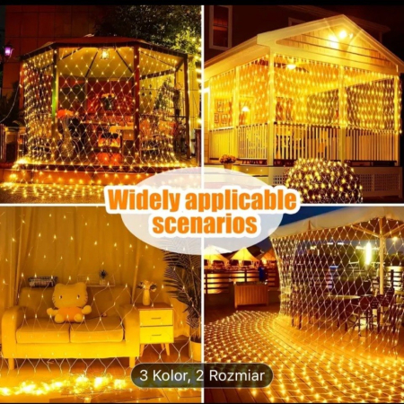 Dekoracja świątecznych LED