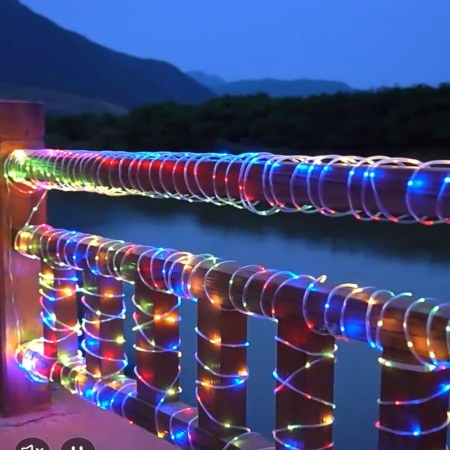 Dekoracja świątecznych LED