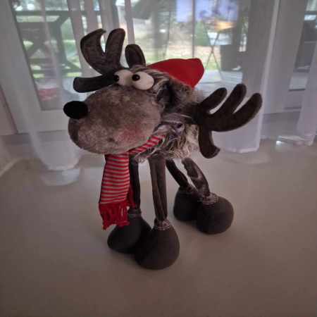 Renifer Świąteczny