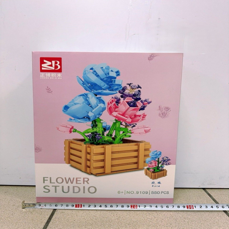 Zestaw Klocków Kwiatowych  Flower Studio