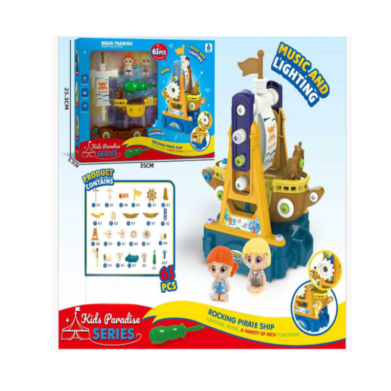 Statek Zabawkowy DIY