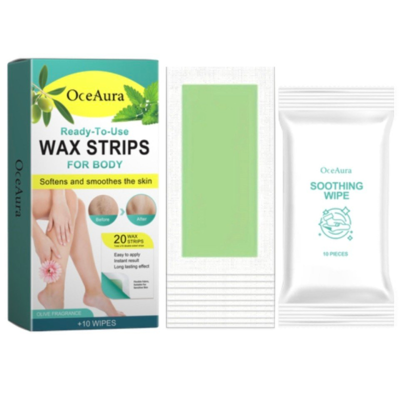 Plastry z woskiem do depilacji