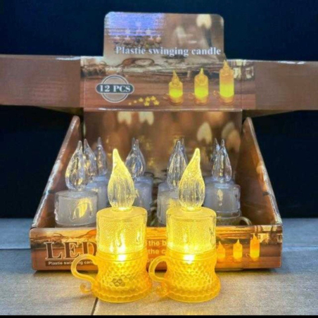 Świeczki Świąteczne LED