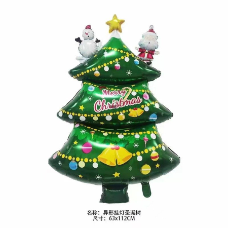 Balon Foliowy Świąteczna Choinka