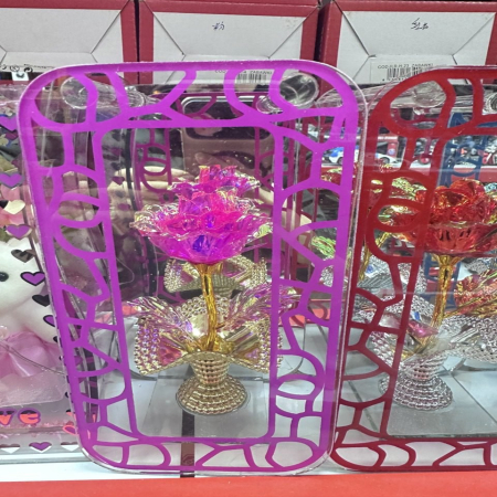 Róże w Szklanych Ramkach