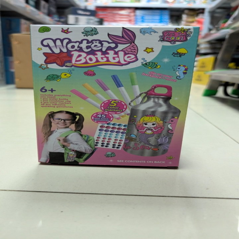 Zestaw Kreatywny  Personalizowana Butelka na Wodę