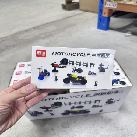 Zestaw Motocykl Klocki