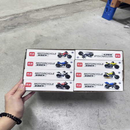 Zestaw Motocykl Klocki