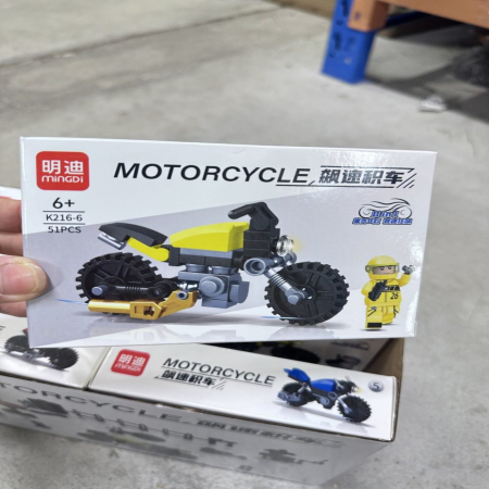 Zestaw Motocykl Klocki