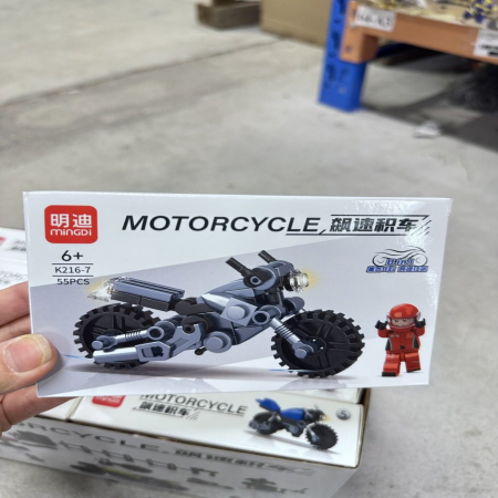 Zestaw Motocykl Klocki