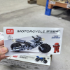 Zestaw Motocykl Klocki