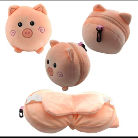 2 w 1 Poduszka Podróżna oko Combo