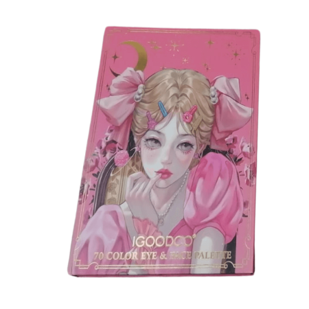 Zestaw Paletki Cieni i Twarzy 70 kolorów