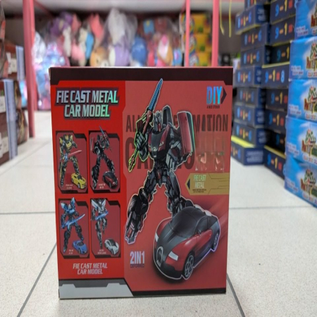 Metalowy Model Samochodu  Transformacja