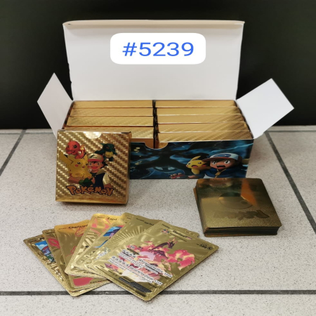 Karty Pokemon Złoty 55