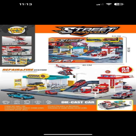 Zestaw Samochod Zabawki